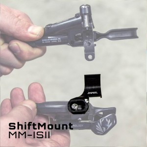Adapter Shift Mount łączący manetki z klamkami hamulcowymi