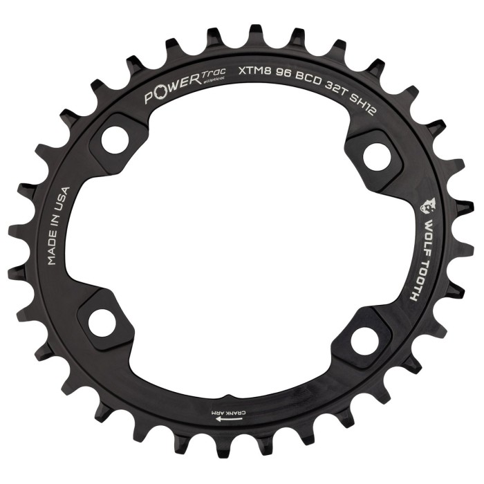 Zębatka owalna 96 BCD Chainring XT M8000 SLX M7000