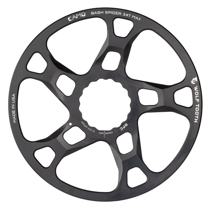 WT_Camo_BashSpider_34T bash z pajakiem Race Face