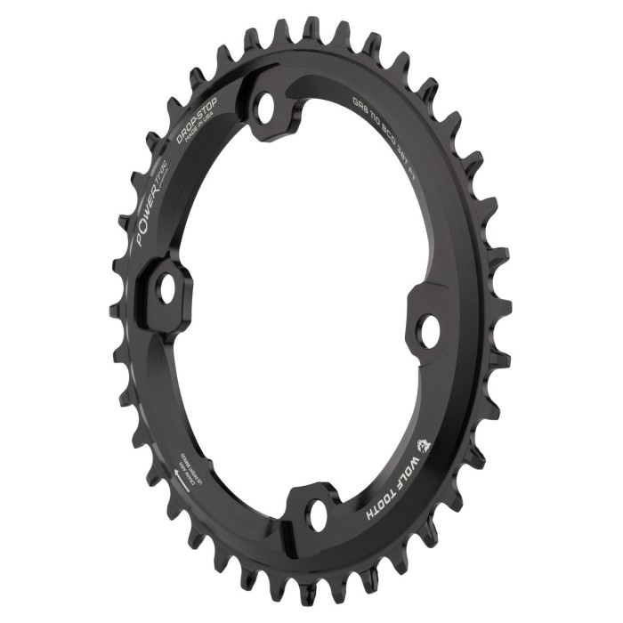 Eliptyczna zębatka 110BCD do korb Shimano GRX rzut