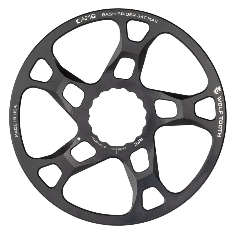 WT_Camo_BashSpider_34T bash z pajakiem Race Face