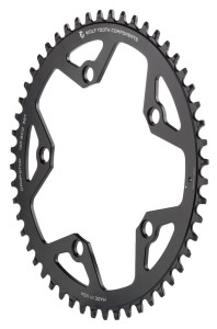 Zębatka korby 130 BCD 52T okrągła gravel