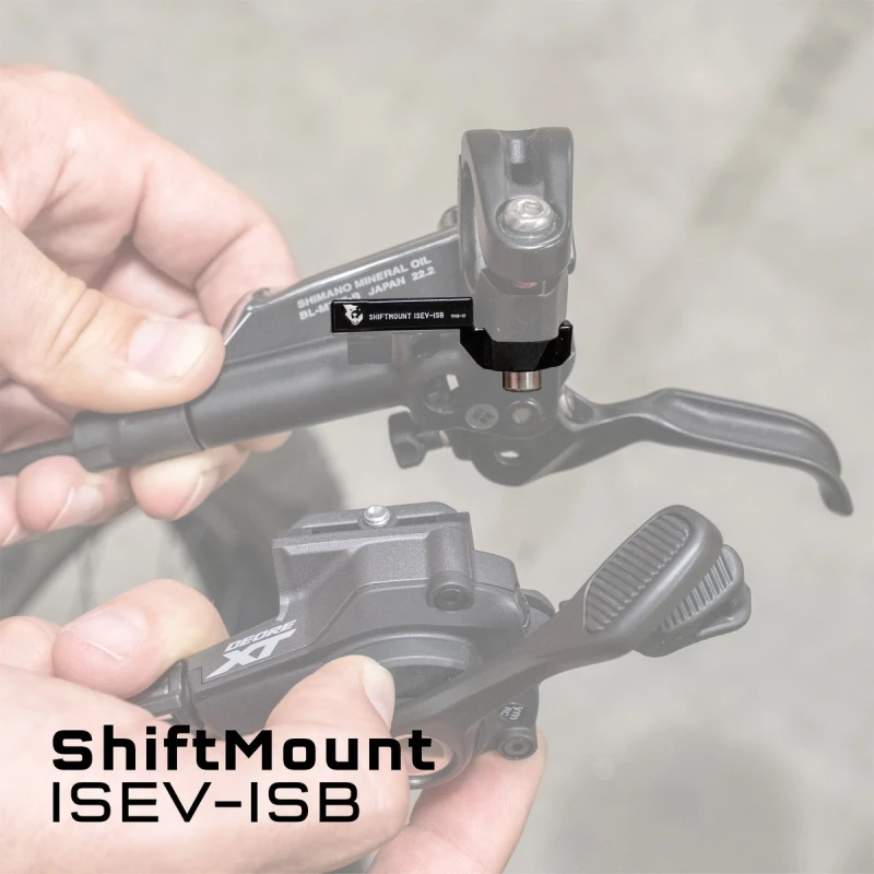 Adapter Shift Mount łączący manetki z klamkami hamulcowymi