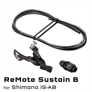 Manetka ReMote Wolf Tooth Components z adapterem sztycy Reverb  Sustain B z uchwytem montażowym do klamek hamulcowych Shimano IS-AB