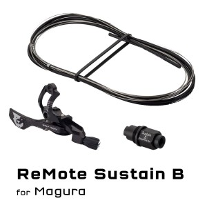 Manetka ReMote Wolf Tooth Components z adapterem sztycy Reverb  Sustain B z uchwytem montażowym do klamek hamulcowych Magura