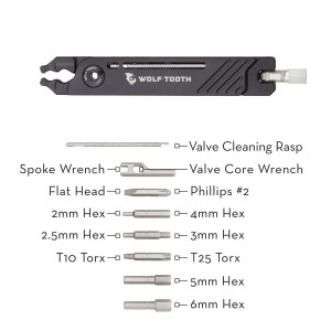 Multitool rowerowy 8-bit Pack Pliers