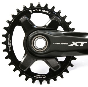 Eliptyczna zębatka do mechanizmów korbowych Shimano XT M8000