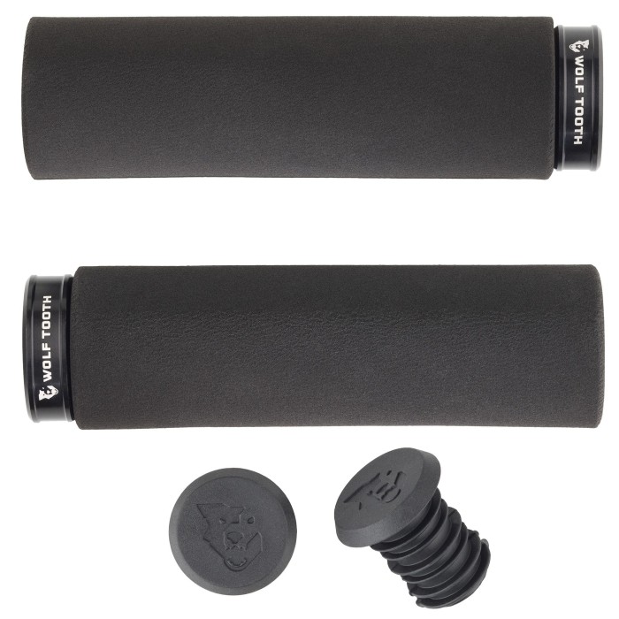 Chywty kierownicy Fat Paw Lock On Wolf Tooth FPLCK-BLK-BLK.jpg